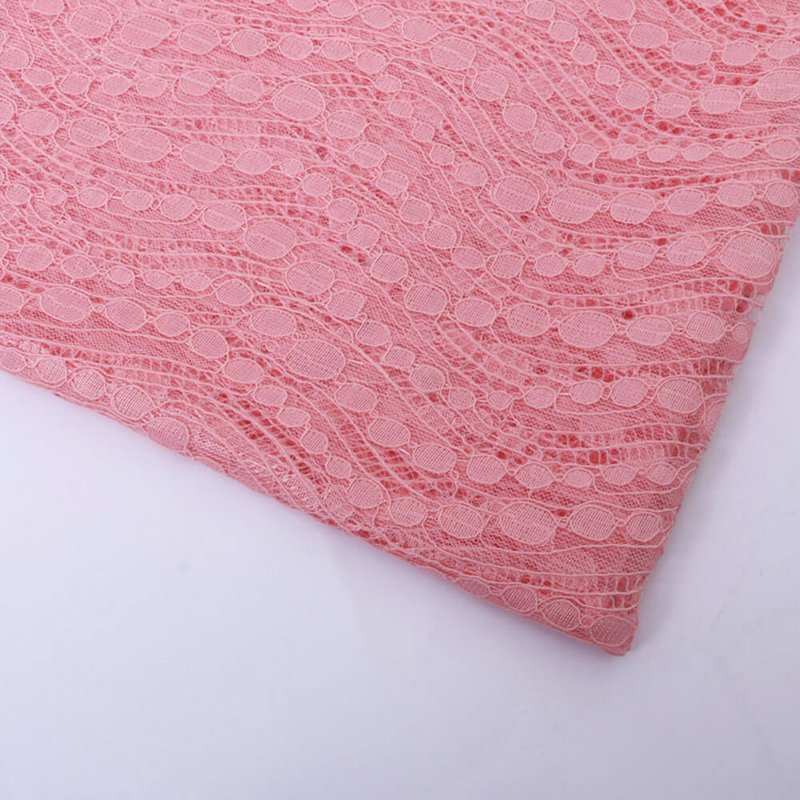 Lace Fabric Dress Stripe Polyester for Women's Wear Wholesale Supplier 11